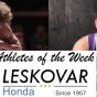 Christian, Grunhuvd named Leskovar Athletes of the&nbsp;Week