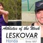 Leskovar Athletes of the Week: Cameron Tobiness, Rebecca&nbsp;Radoicich