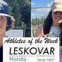 Leskovar Honda Athletes of the Week: Trapper Stajcar and Lily&nbsp;Sandoval