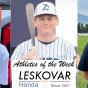 Leskovar Honda Athletes of the Week: Stajcar, Harris-Huerta,&nbsp;Davies