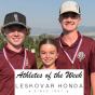 Leskovar Honda Athletes of the Week: Will, Beau and Mya&nbsp;McGree