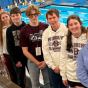 Ganzenmueller swims to state title, Maroons place fifth